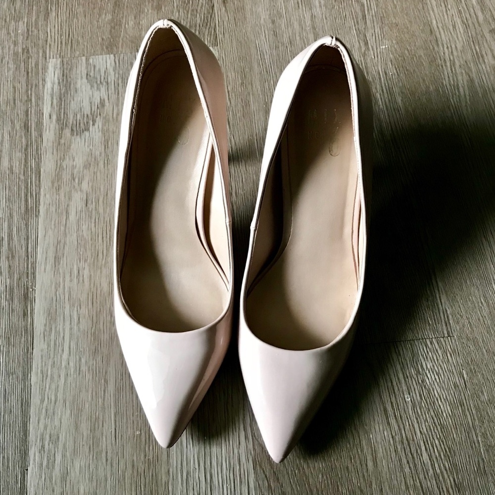 NUDE STILETTO HEELS